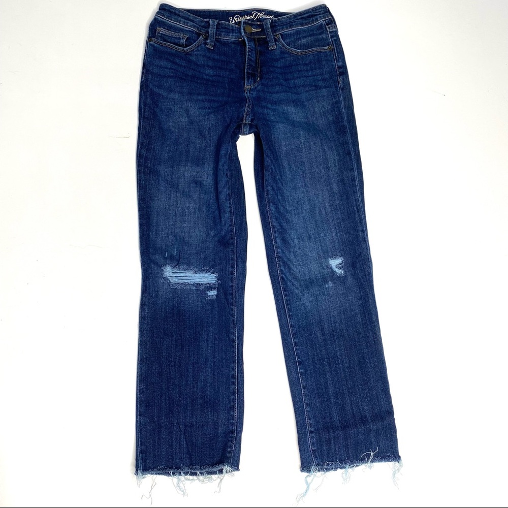 Universal Thread straight crop jeans sz 4 - Picture 1 of 4